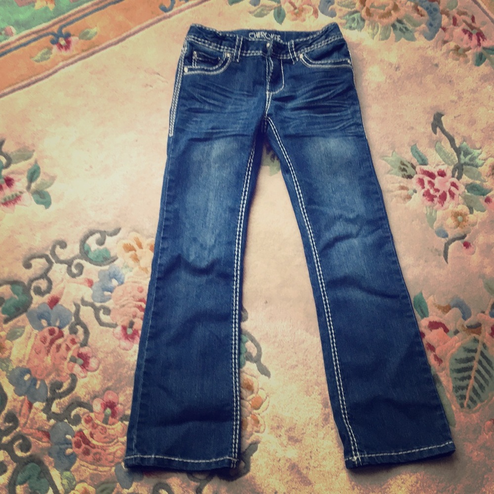 Bell bottom jeans